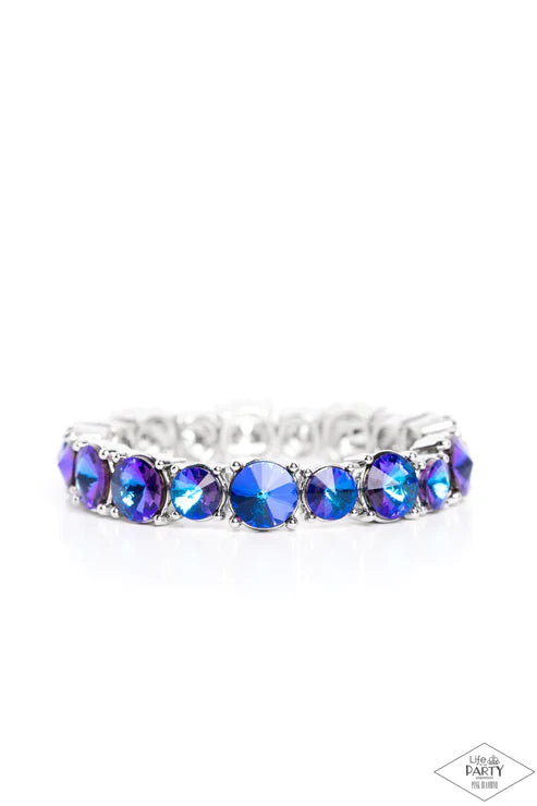 Born To Bedazzle ♥ Blue Oil Spill Bracelet ♥ Paparazzi Accessories