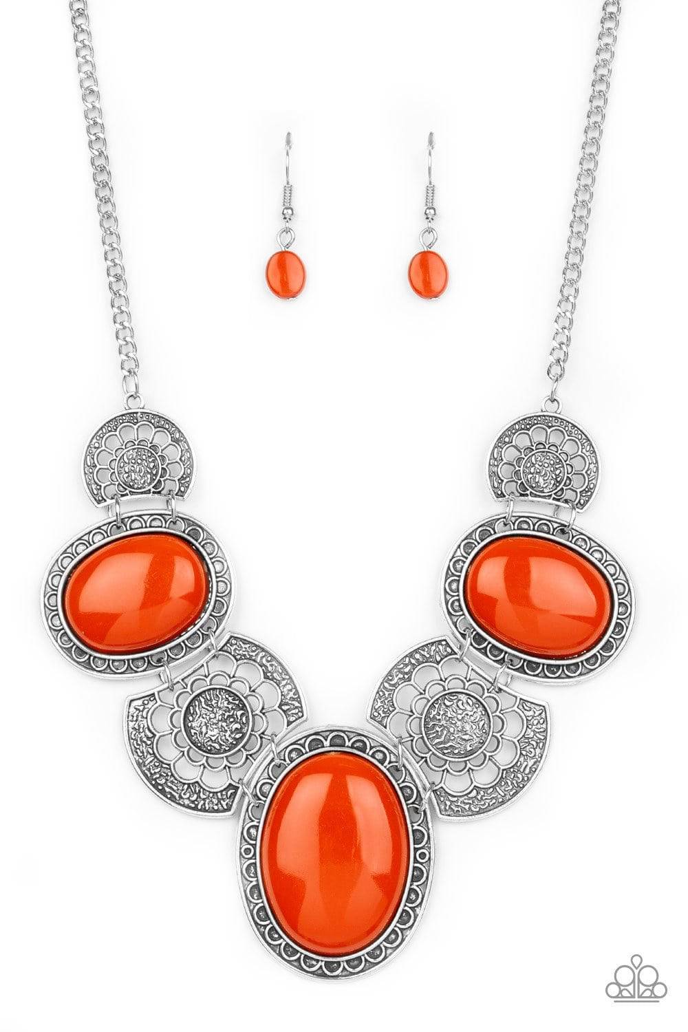 The Medallion-aire - Orange - GlaMarous Titi Jewels