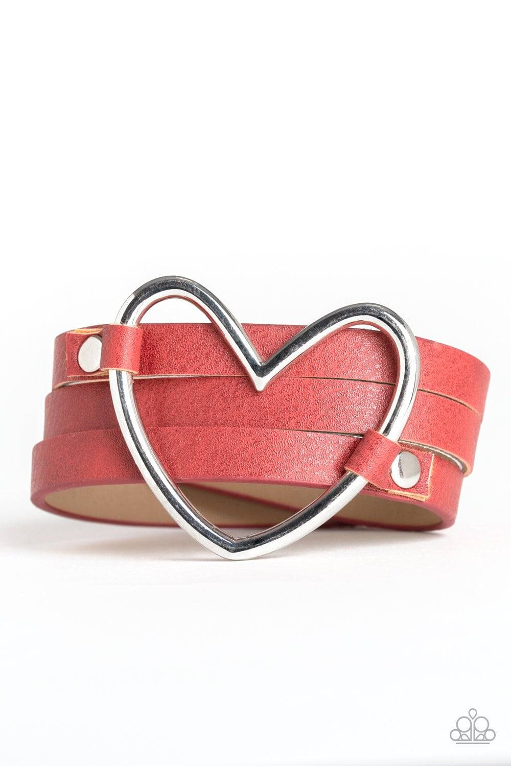 One Love, One Heart - Red - GlaMarous Titi Jewels