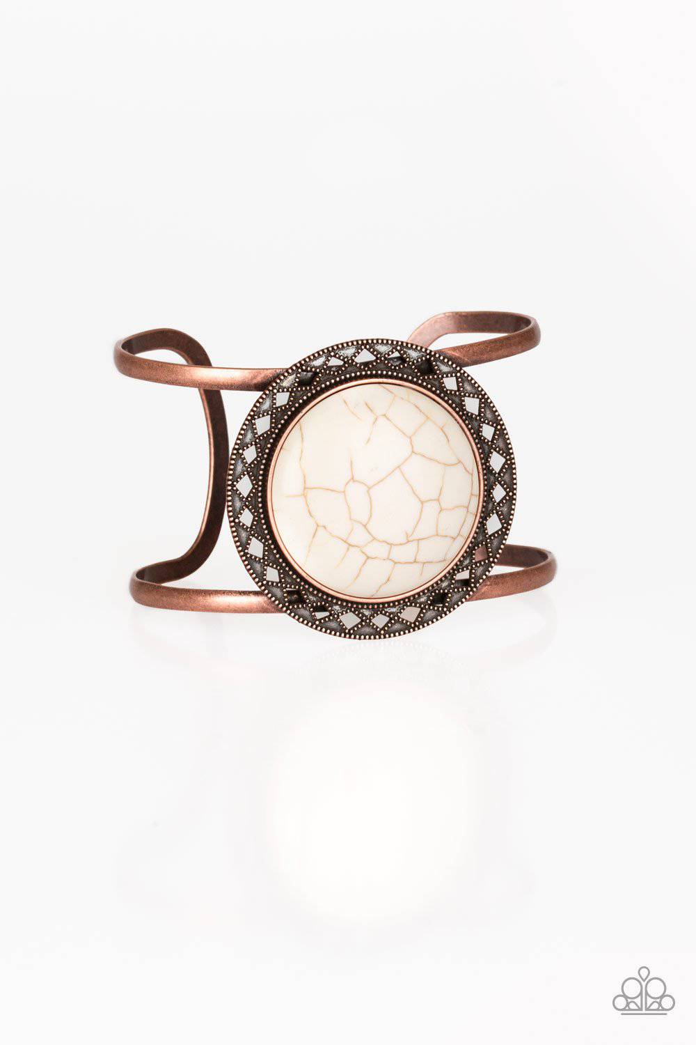 RODEO Rage Copper Bracelet - Paparazzi Accessories - GlaMarous Titi Jewels