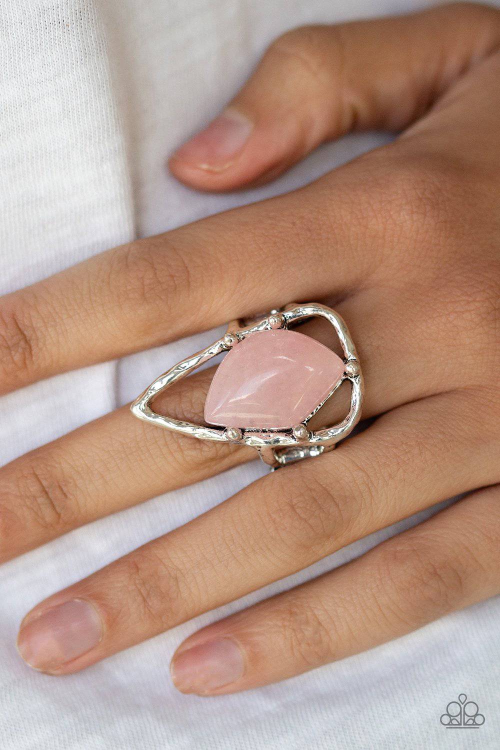 Paparazzi Get The Point - Pink Ring | Glamarous Titi Jewels