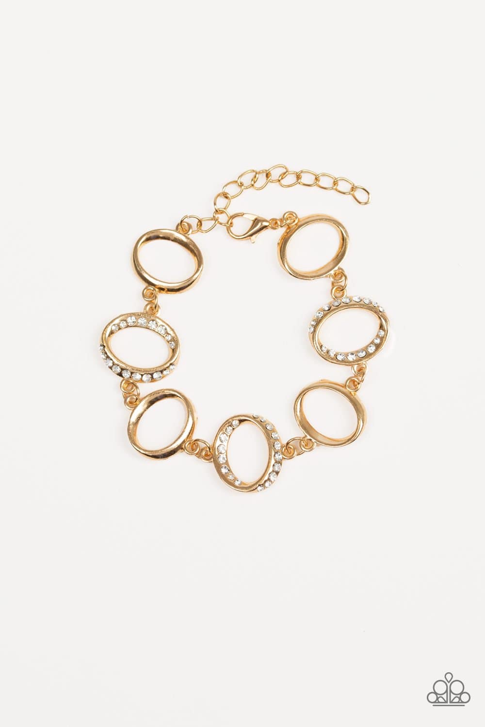 Beautiful Inside and Out Gold Bracelet - Paparazzi Accessories - GlaMarous Titi Jewels