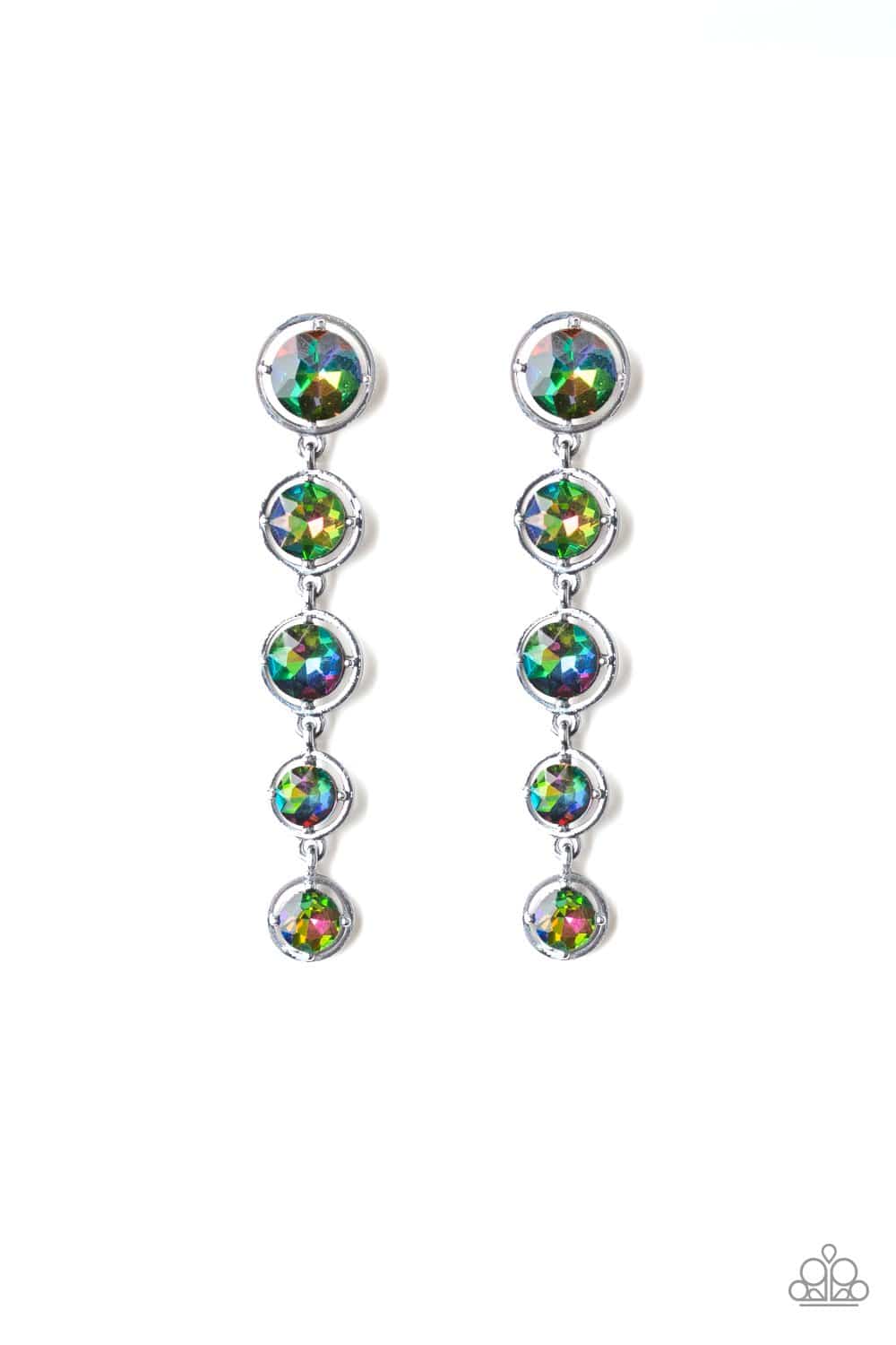Drippin In Starlight Multi Earrings - Paparazzi Accessories - GlaMarous Titi Jewels