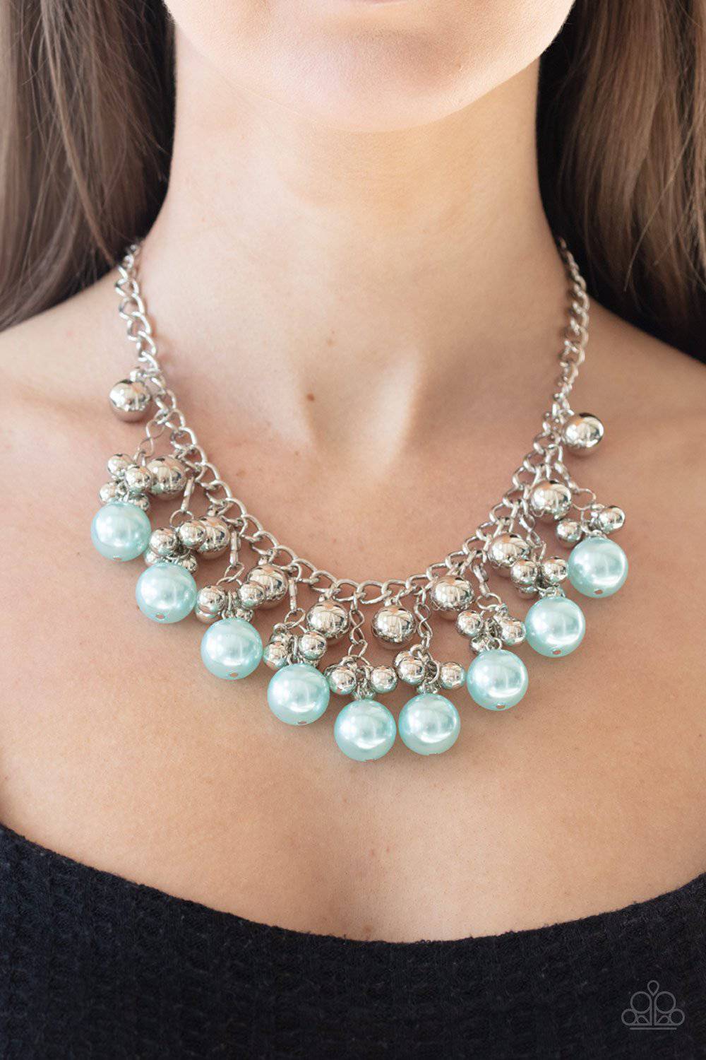 Pearl Appraisal ♥ Blue Pearl Bead Necklace ♥ Paparazzi Accessories