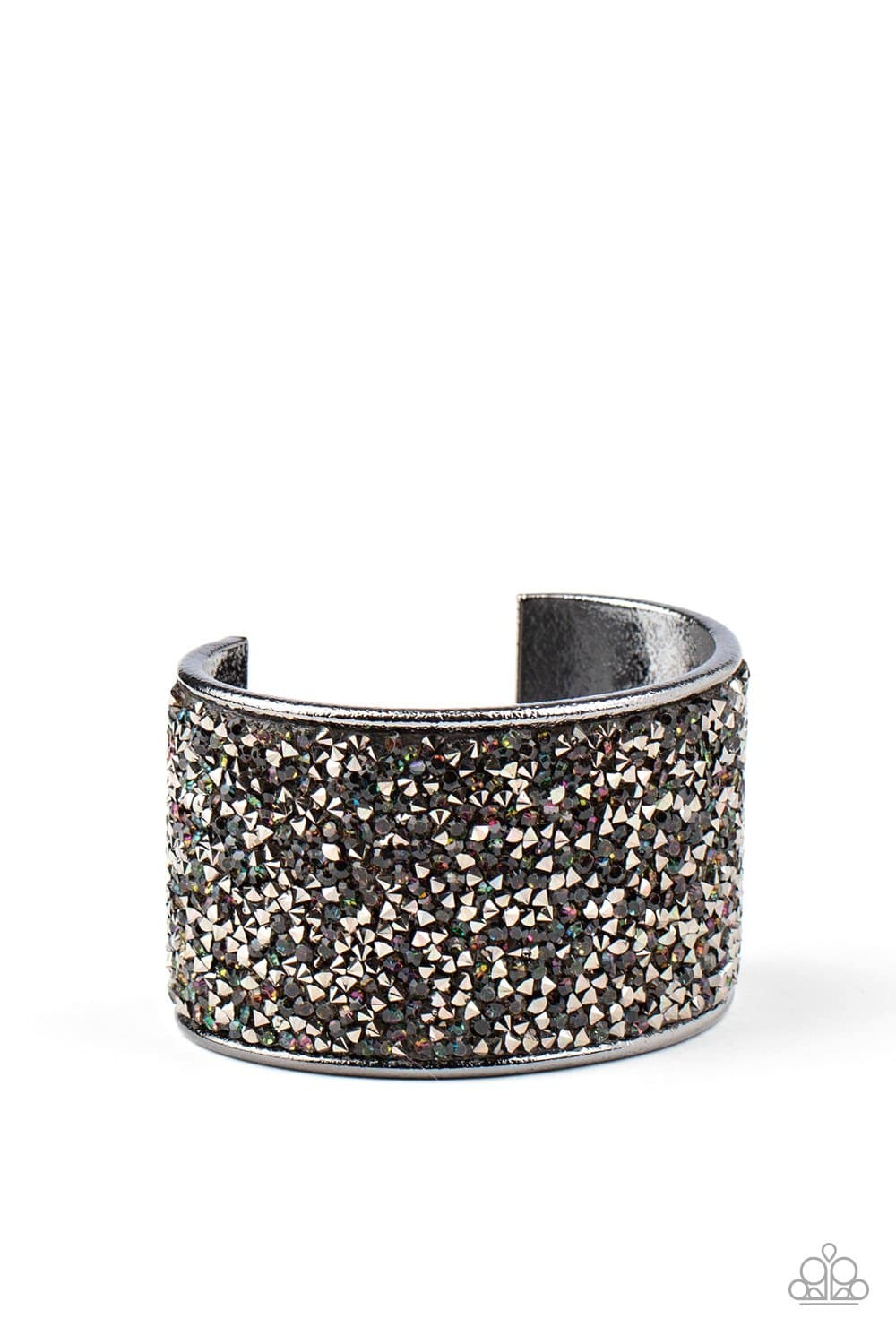 Stellar Radiance - October 2020 LOTP Oil Spill Cuff Bracelet - Paparazzi Accessories - GlaMarous Titi Jewels