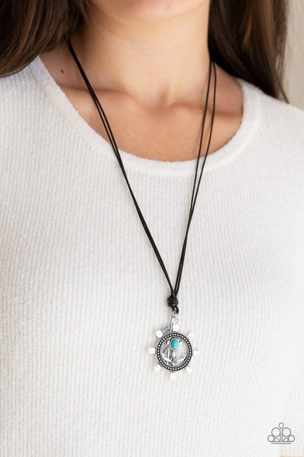 Feather sale necklace paparazzi