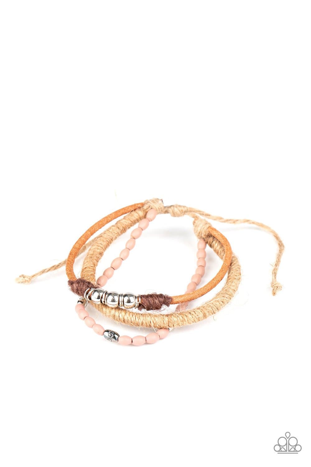 SEA You At The Beach - Multi Twine and Suede Bracelet - Paparazzi Accessories - GlaMarous Titi Jewels