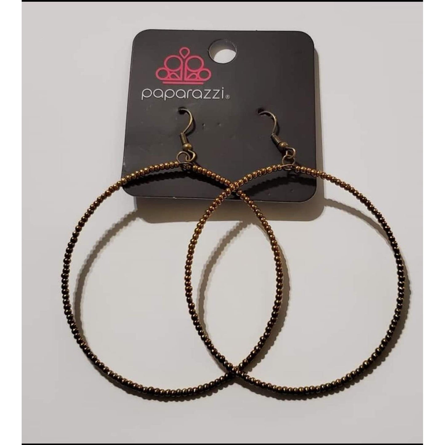 Basically Beaded - Brass Earrings - Paparazzi Accessories - GlaMarous Titi Jewels
