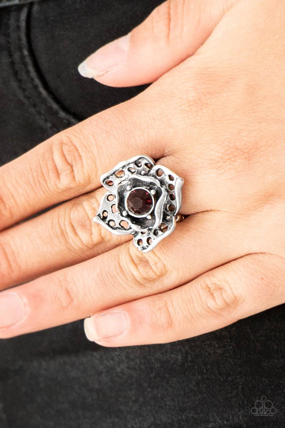 Purple clearance ring paparazzi