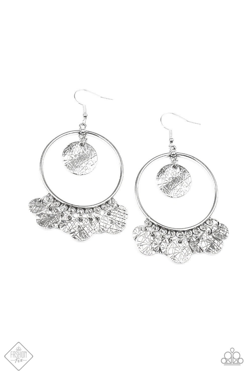 Start From Scratch ♥ Silver Earrings ♥ Paparazzi Accessories - GlaMarous Titi Jewels