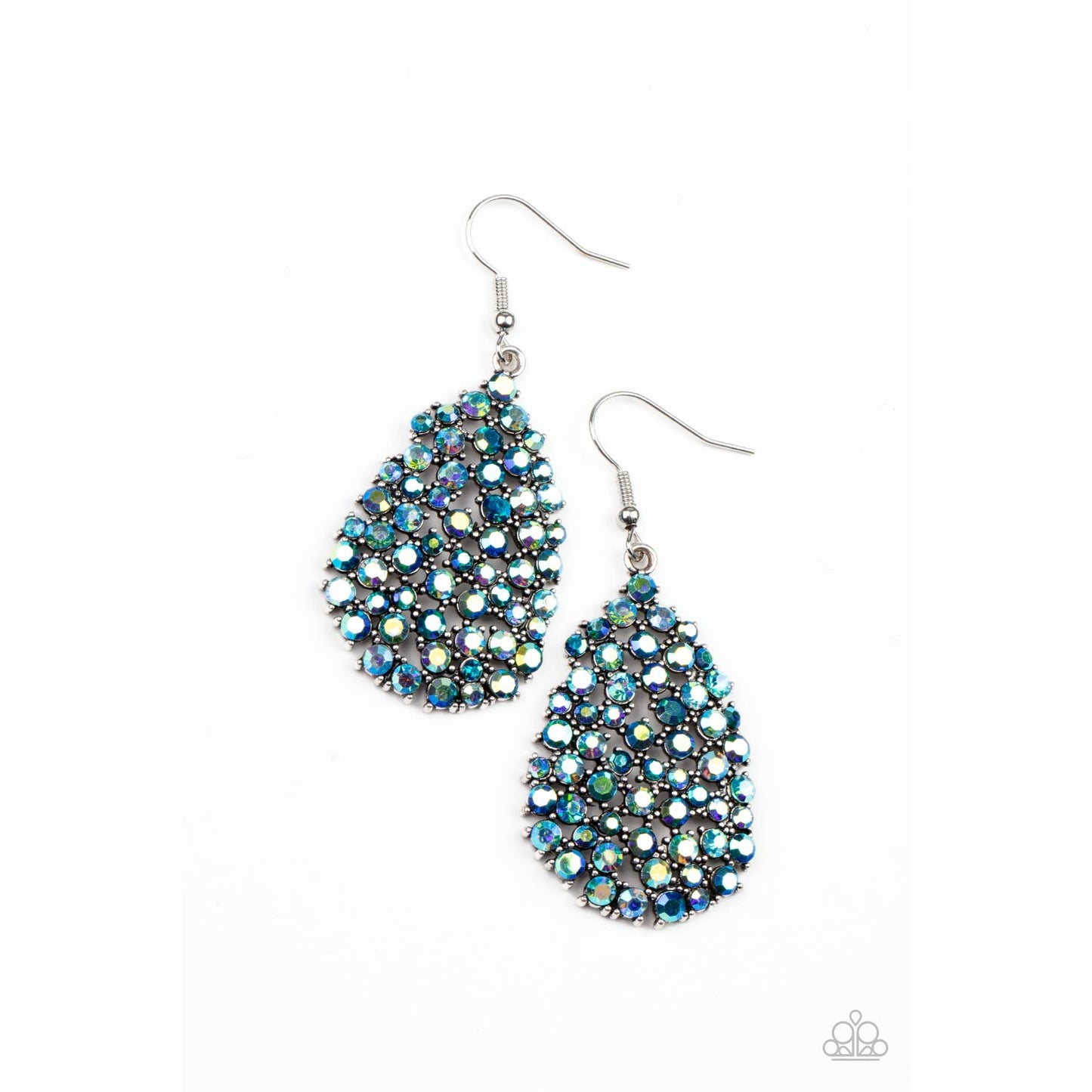 Daydreamy Dazzle - Multi Oil Spill Earrings - Paparazzi Accessories - GlaMarous Titi Jewels