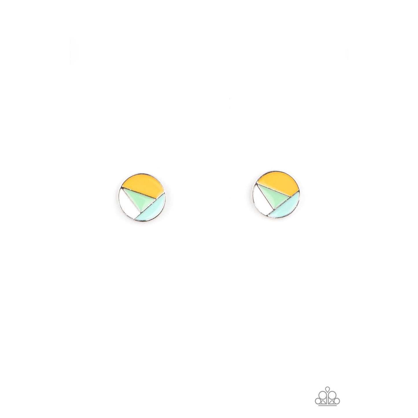 Artistic Expression - Multi Post Earrings - Paparazzi Accessories - GlaMarous Titi Jewels