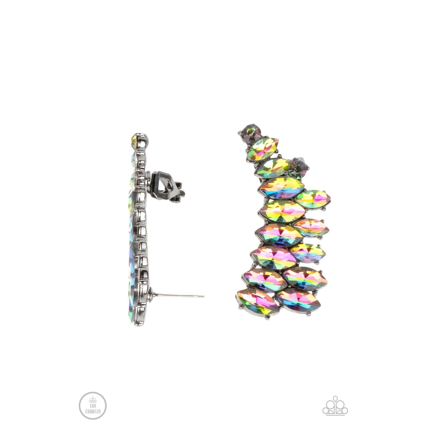 Explosive Elegance - Multi Oil Spill Crawlers - Paparazzi Accessories - GlaMarous Titi Jewels