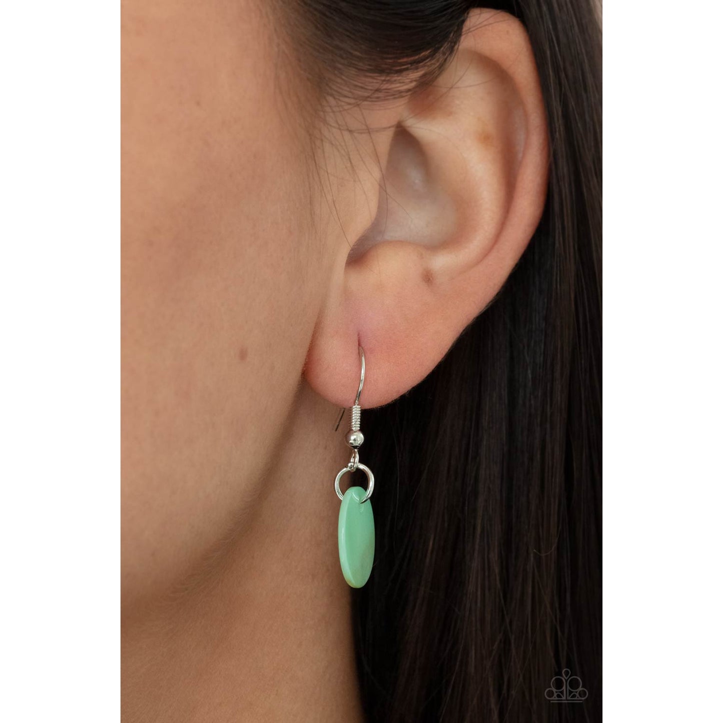Tidal Tease - Green Necklace - Paparazzi Accessories - GlaMarous Titi Jewels