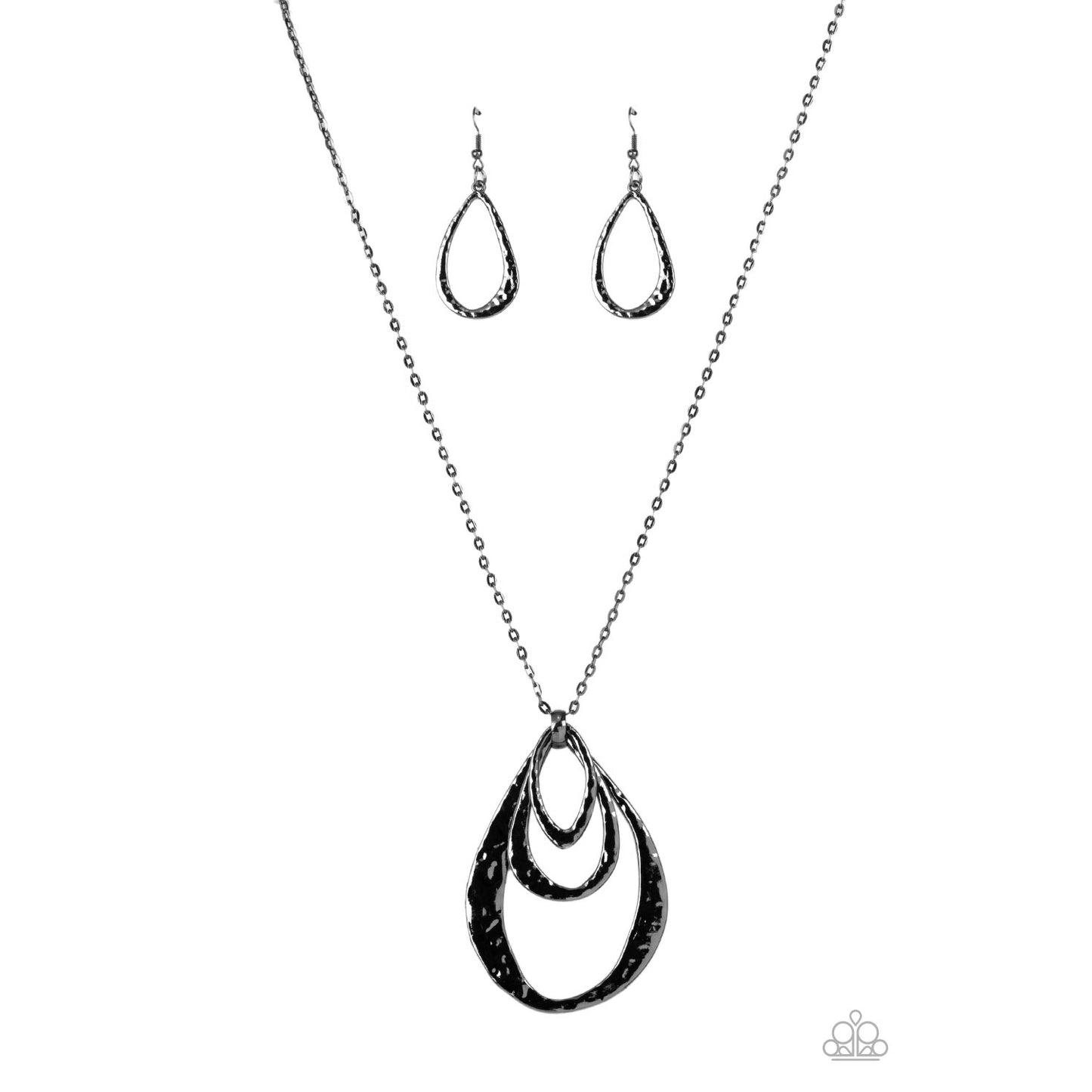 Relic Renaissance - Black Necklace - Paparazzi Accessories - GlaMarous Titi Jewels