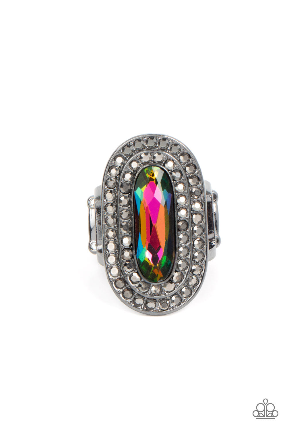 Fueled By Fashion - Multi Oil Spill Ring - Paparazzi Accessories - GlaMarous Titi Jewels