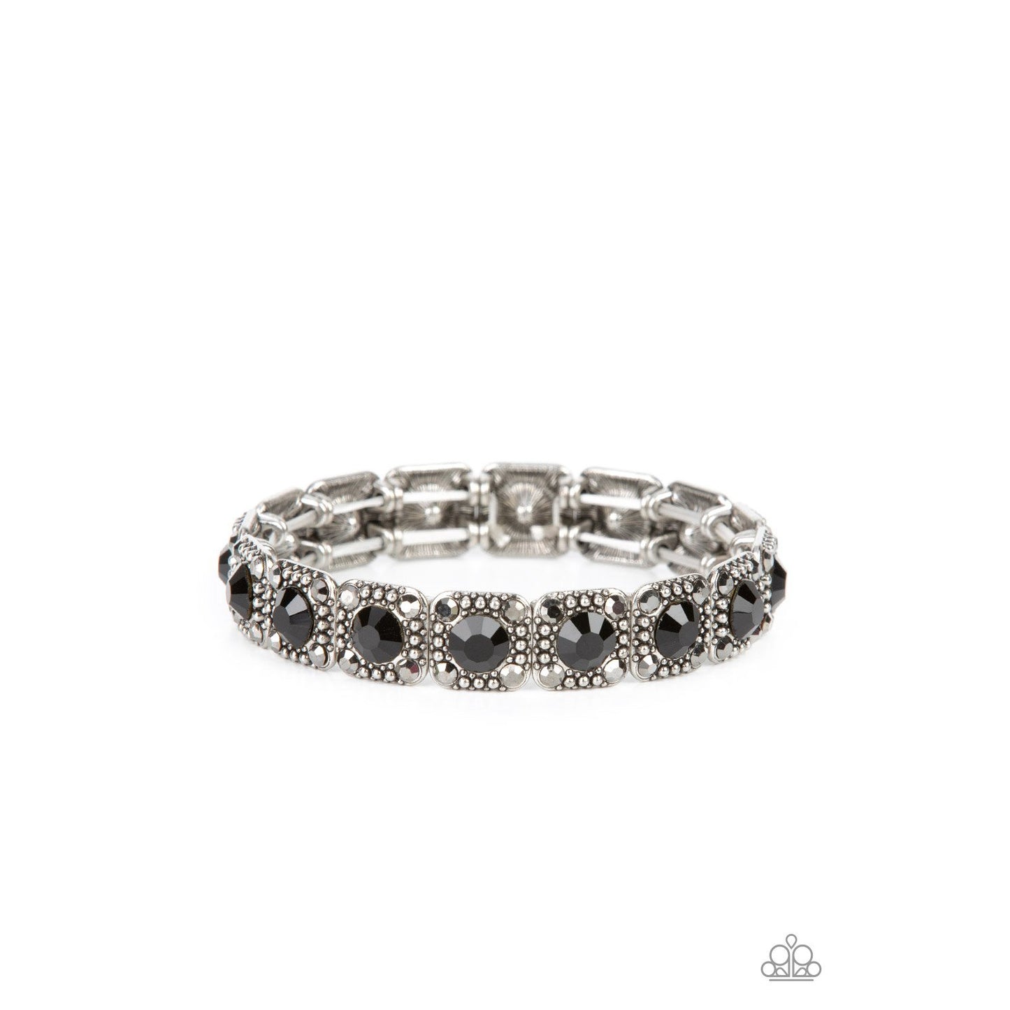 Cache Commodity - Black Bracelet - Paparazzi Accessories - GlaMarous Titi Jewels