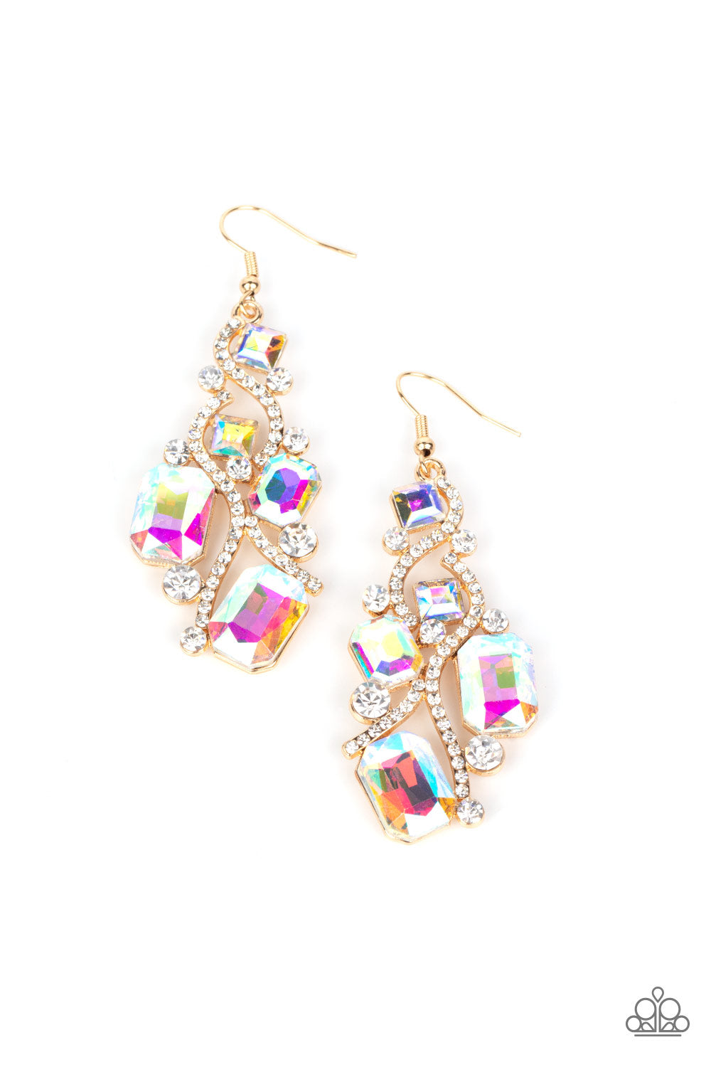 Interstellar Illumination - Multi Earrings - Paparazzi Accessories - GlaMarous Titi Jewels