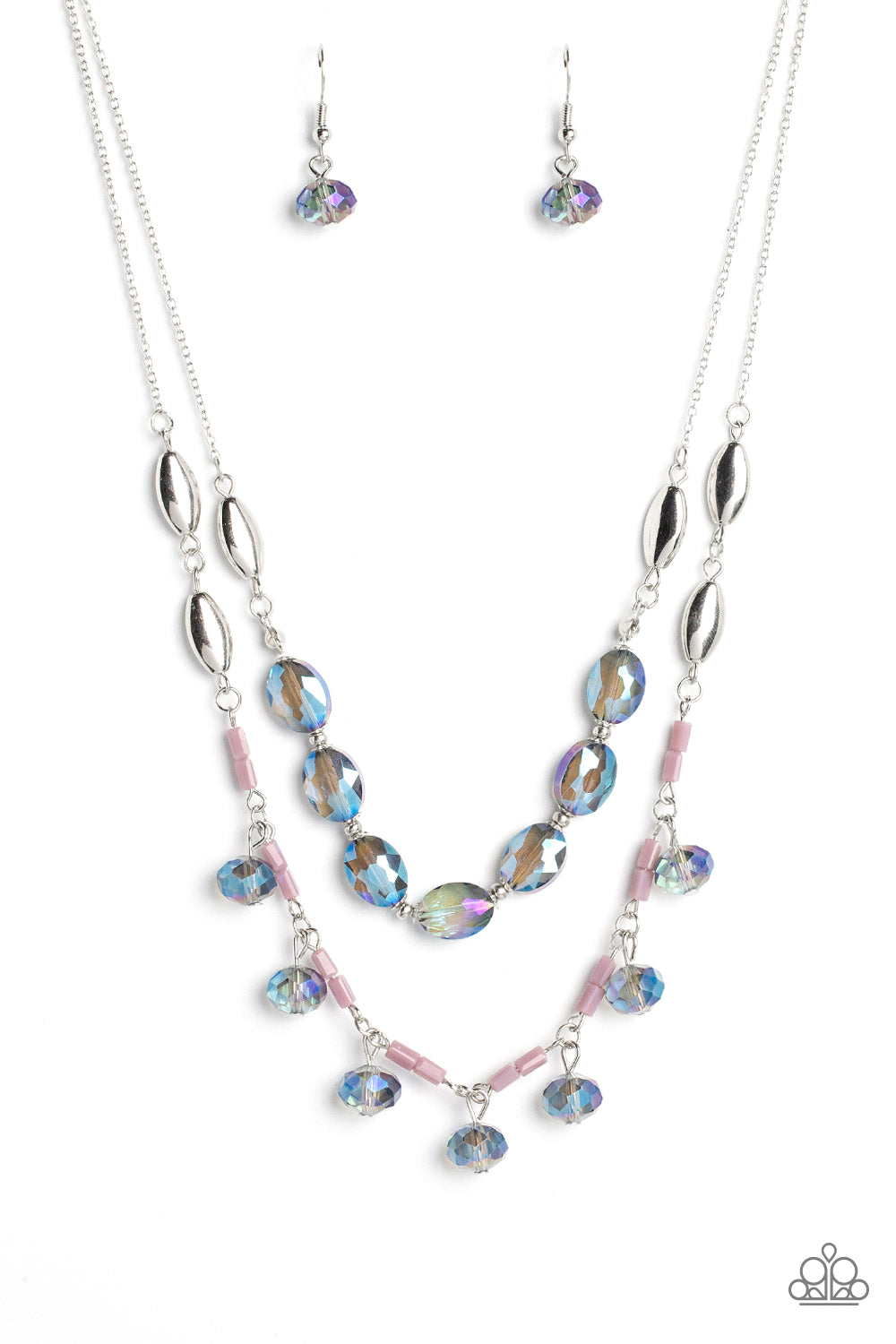 Sheen Season ♥ Blue Necklace ♥ Paparazzi Accessories - GlaMarous Titi Jewels