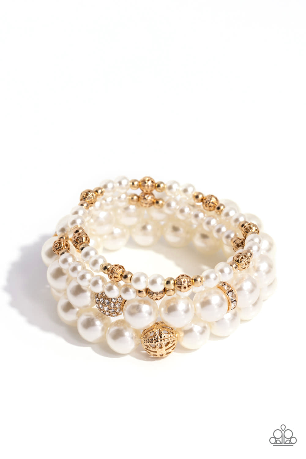 Paparazzi Vastly Vintage - Gold Bracelet