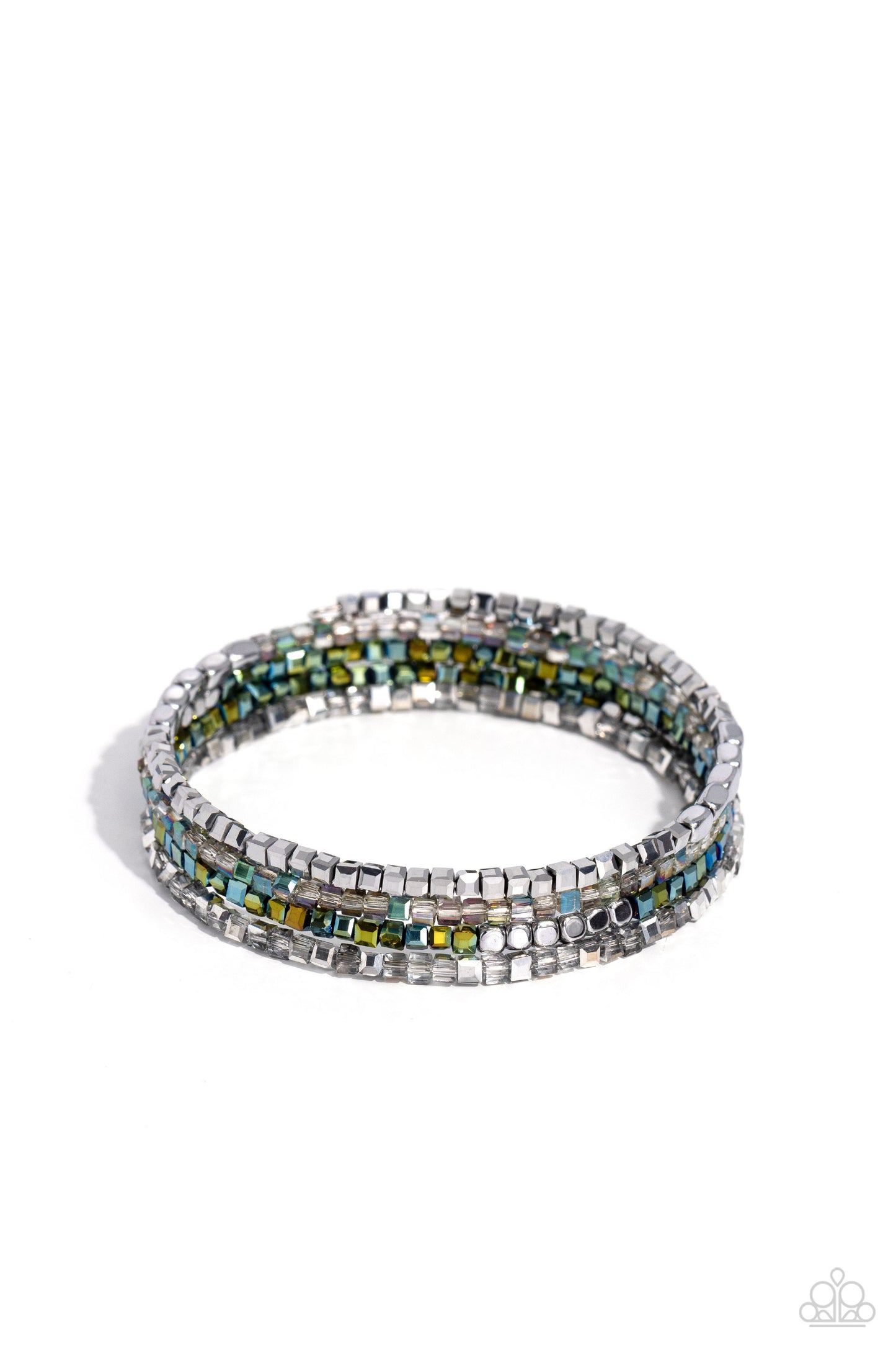 Paparazzi Dainty Dancer - Silver Bracelet