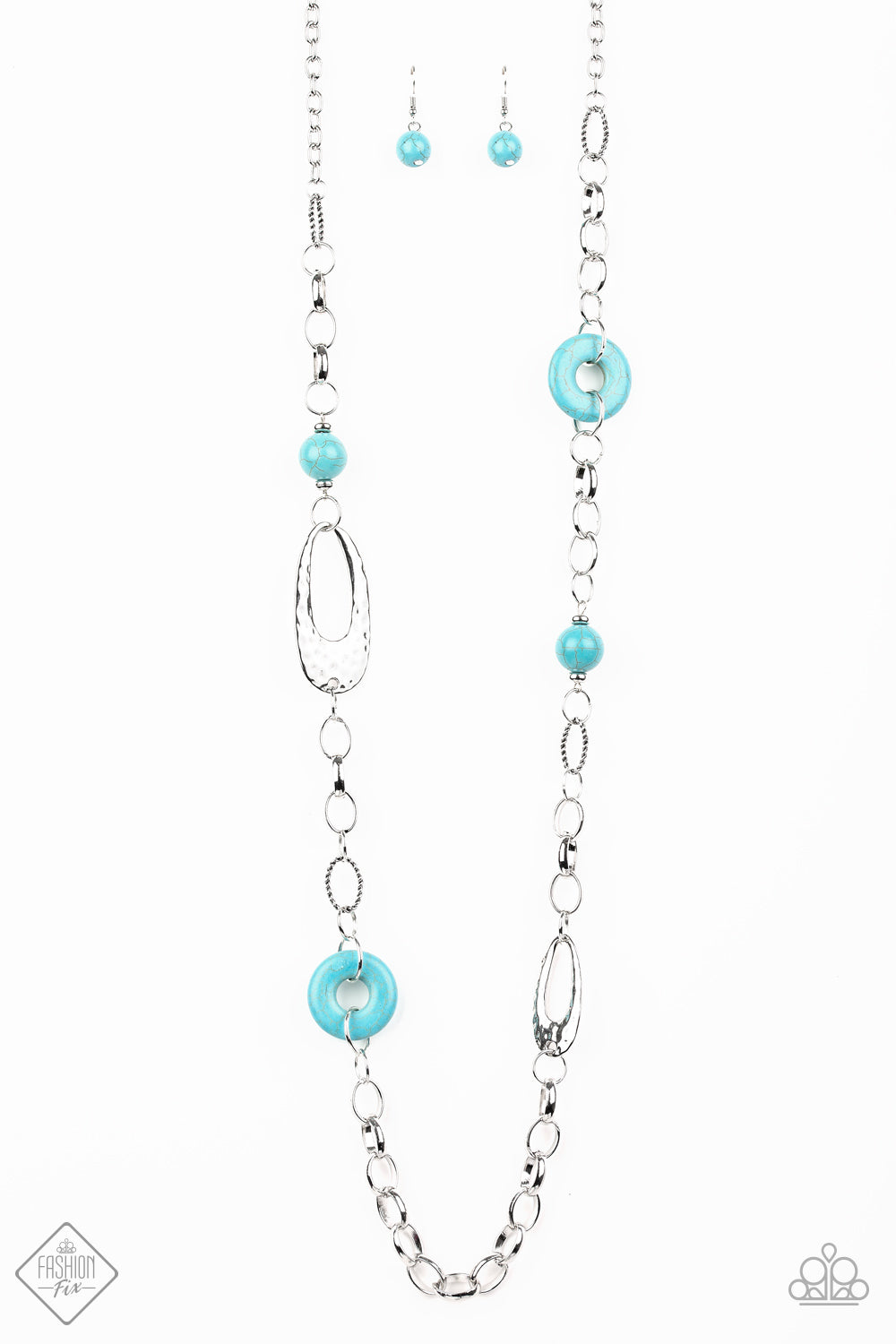 Artisan Artifact - Blue Necklace - Paparazzi Accessories - GlaMarous Titi Jewels