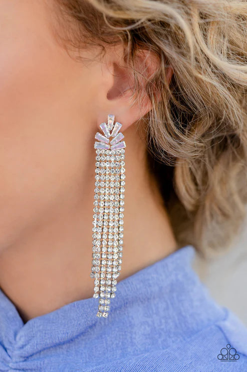 Overnight Sensation - Multi Post Earring ♥ Paparazzi Accessories