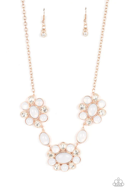 Your Chariot Awaits - Rose Gold Necklace ♥ Paparazzi Accessories