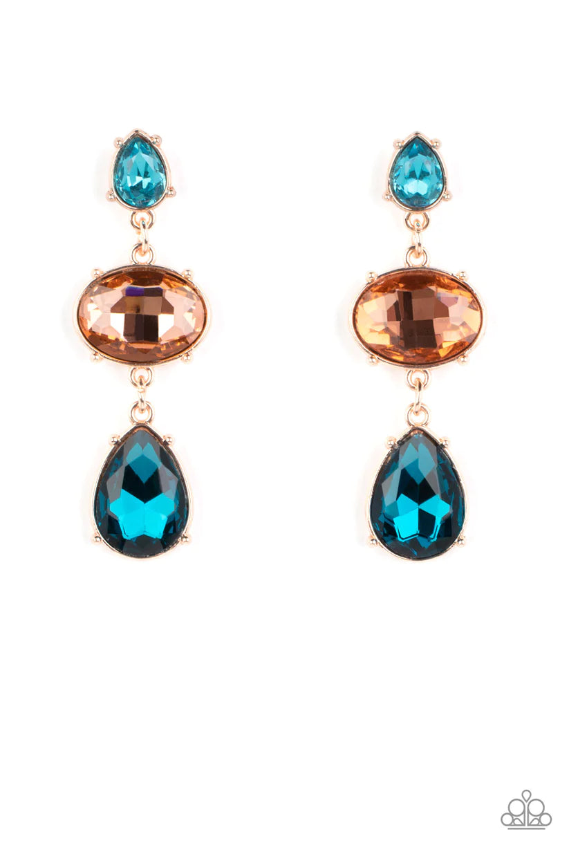 Paparazzi Royal Appeal - Multi Earrings ♥ Paparazzi Accessories