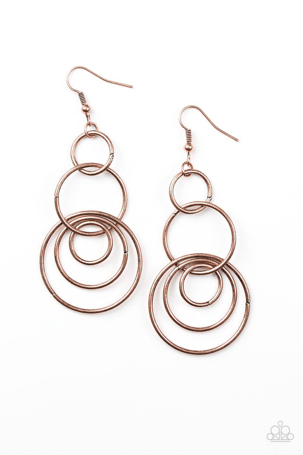 Chic Circles - Copper - GlaMarous Titi Jewels