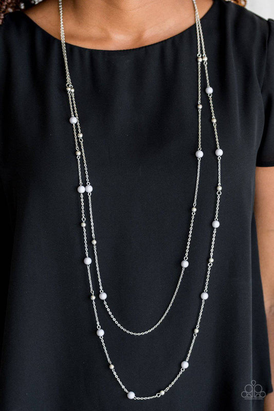 Beach Party Pageant - Silver - GlaMarous Titi Jewels