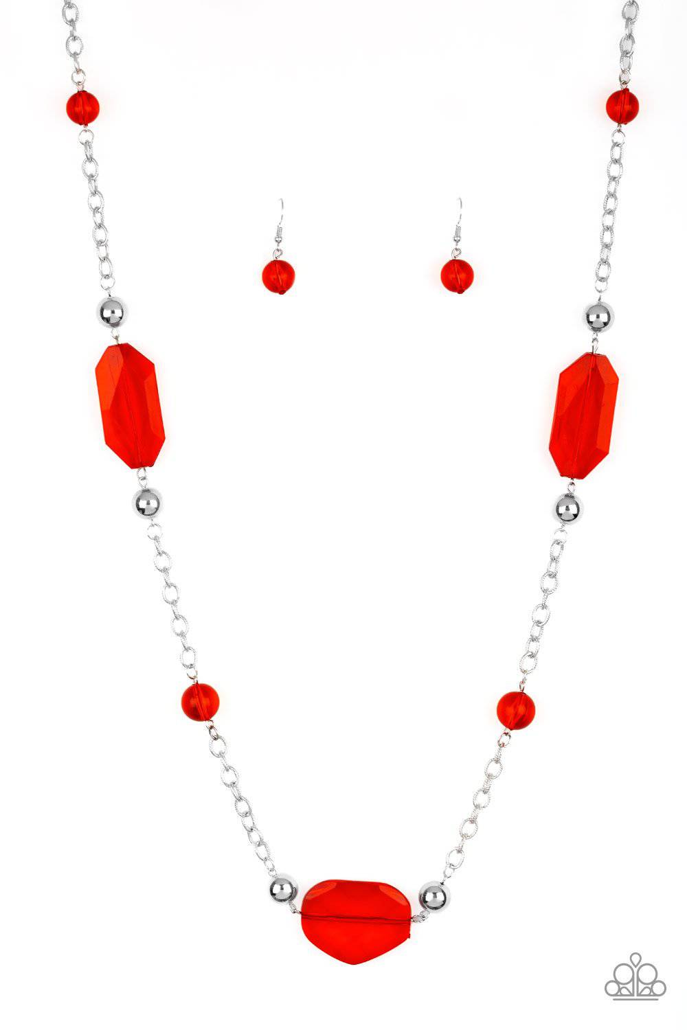 Crystal Charm - Red - GlaMarous Titi Jewels