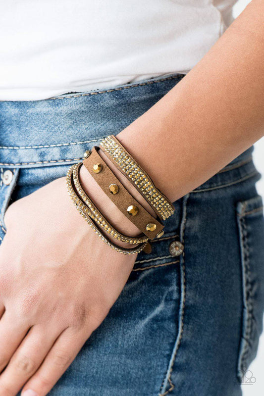 Totally Rockable - Brass - GlaMarous Titi Jewels