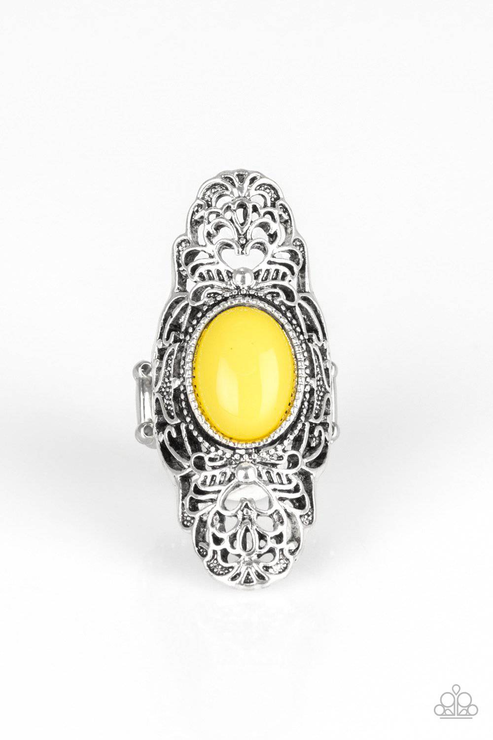 Flair for the Dramatic - Yellow - GlaMarous Titi Jewels