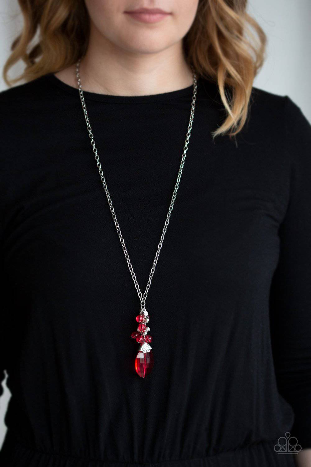 Crystal Cascade - Red - GlaMarous Titi Jewels