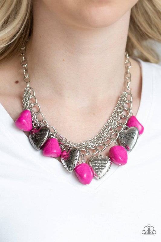 Change Of Heart - Pink - GlaMarous Titi Jewels