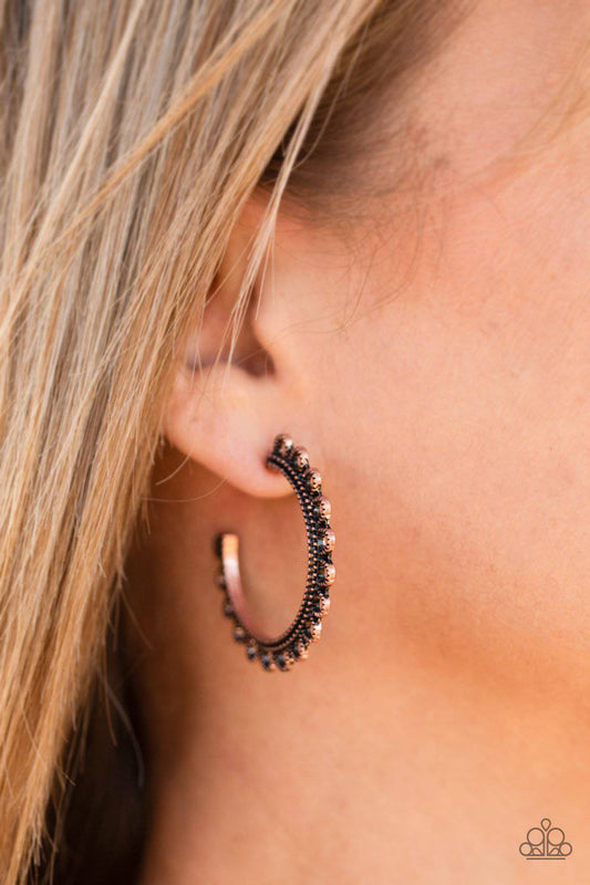 Bohemian Bliss - Copper-Paparazzi Accessories - GlaMarous Titi Jewels