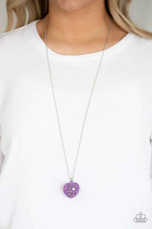 Love Is All Around - Purple-Paparazzi Accessories - GlaMarous Titi Jewels