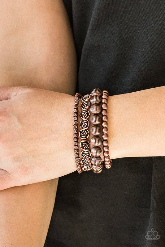 Rose Garden Gala - Copper Paparazzi Accessories - GlaMarous Titi Jewels