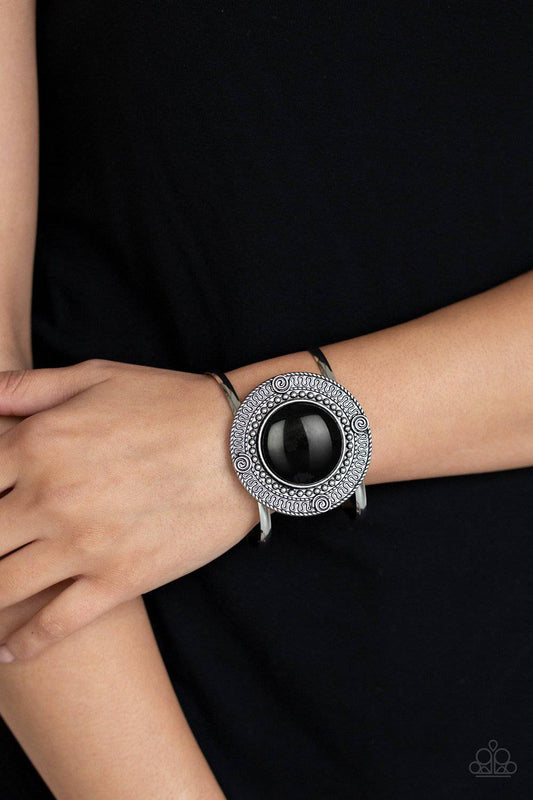 Tribal Pop - Black Bracelet - Paparazzi Accessories - GlaMarous Titi Jewels