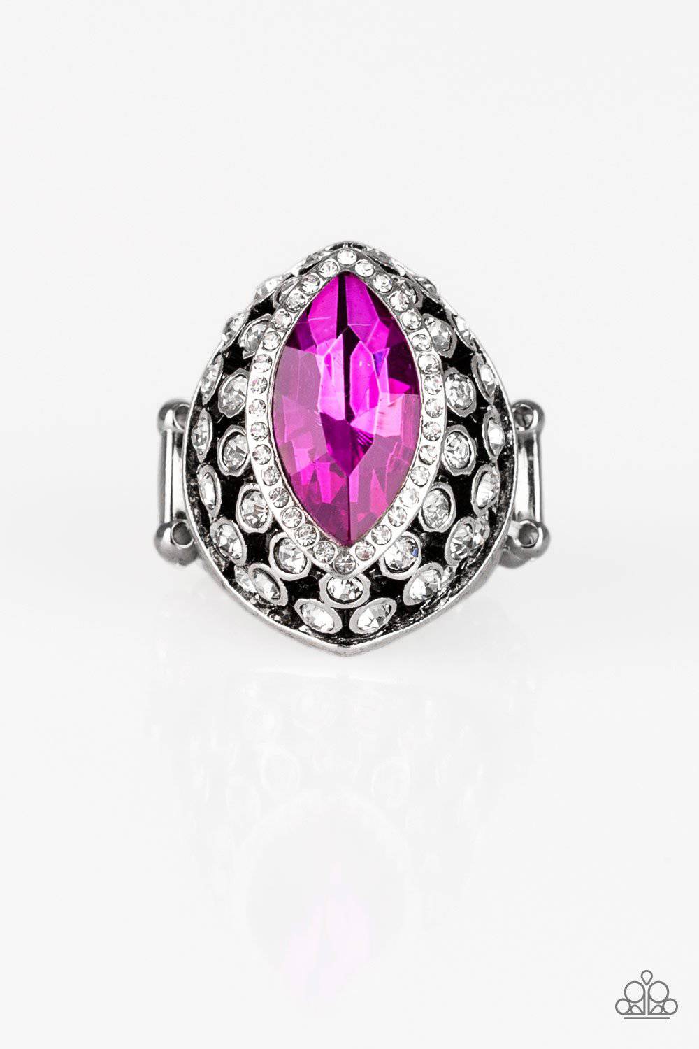Royal Radiance - Pink Ring - Paparazzi Accessories - GlaMarous Titi Jewels