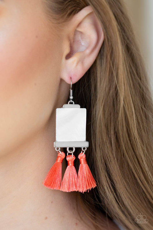 Tassel Retreat - Orange - GlaMarous Titi Jewels