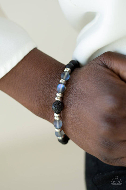 Paparazzi Grace Blue Lava Bracelet - GlaMarous Titi Jewels