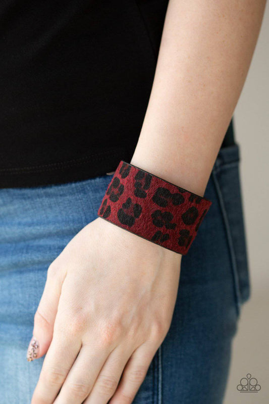 Cheetah Cabana - Red - GlaMarous Titi Jewels