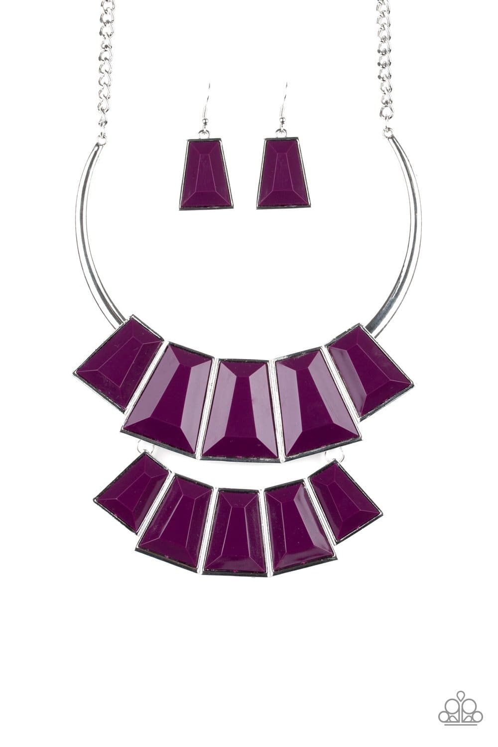 Lions, TIGRESS, and Bears - Purple Necklace - Paparazzi Accessories - GlaMarous Titi Jewels