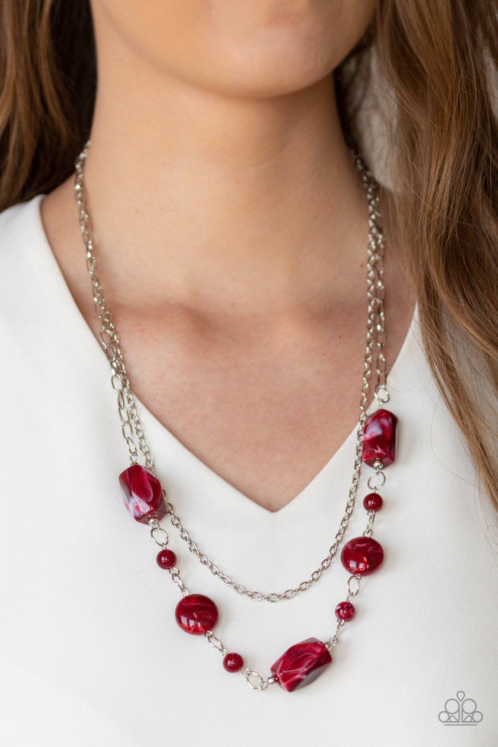 Colorfully Cosmopolitan - Red - GlaMarous Titi Jewels