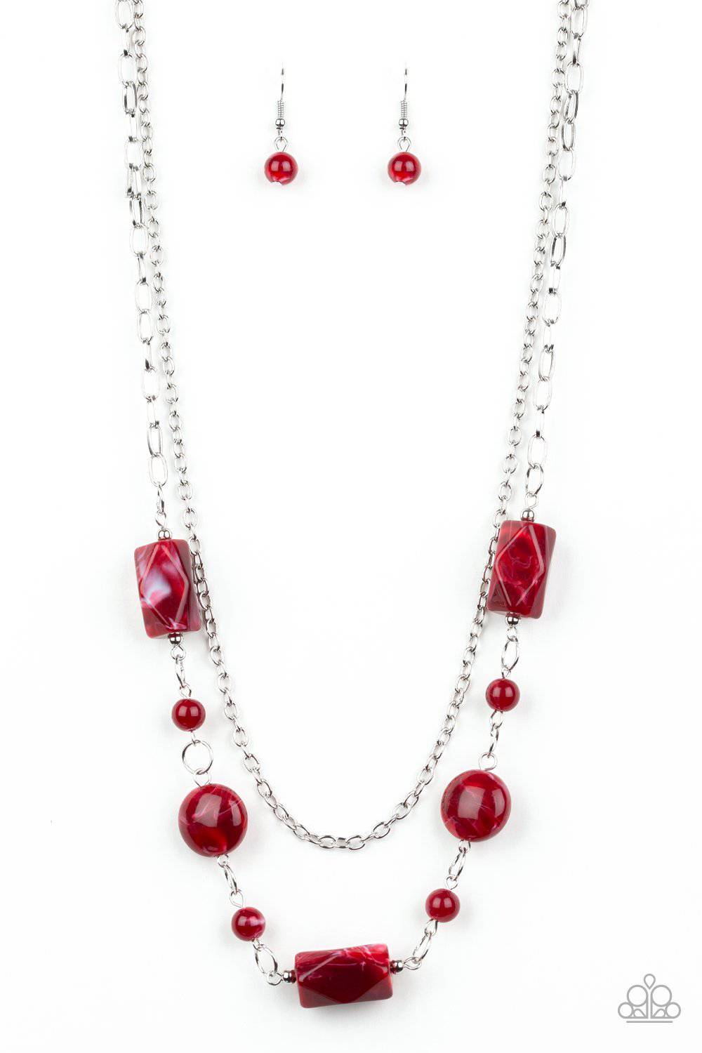 Colorfully Cosmopolitan - Red - GlaMarous Titi Jewels