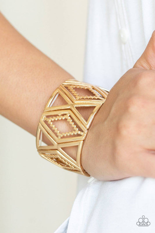 Textile Tango - Gold - GlaMarous Titi Jewels