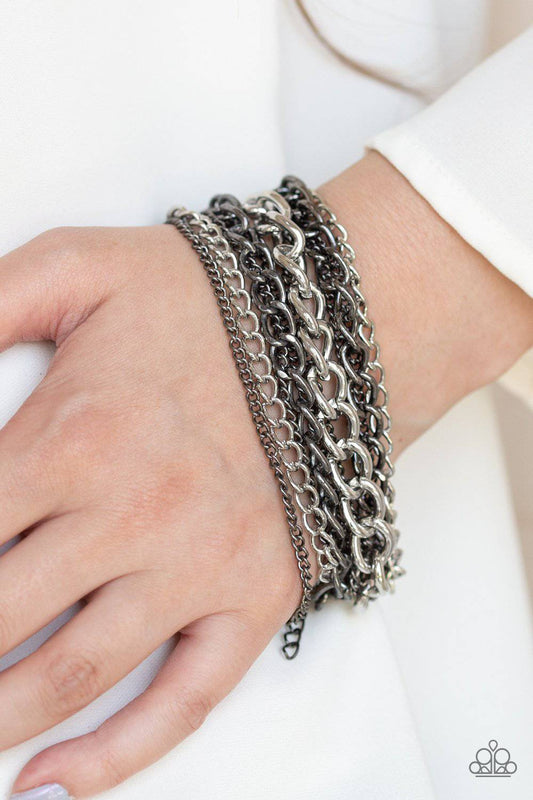 Metallic Horizon - Black - GlaMarous Titi Jewels