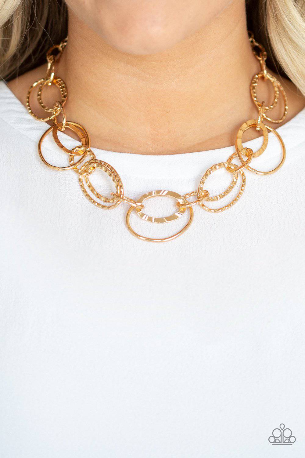 Bend OVAL Backwards - Gold - GlaMarous Titi Jewels